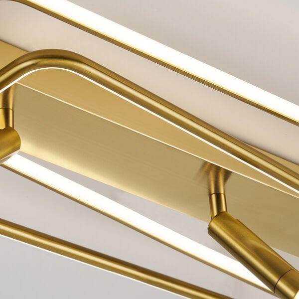 Damon Sıralı Eskitme 80 Watt Spotlu 3 Renkli Led Plafonyer Avize