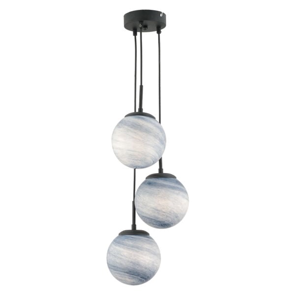 EFSER 3LÜ YUVARLAK Modern Oturma Odası Salon Sarkıt Avize