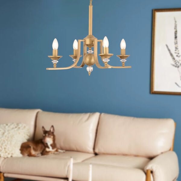 Erza 4Lü Eskitme Modern Sarkıt Yatak odası Salon Avize