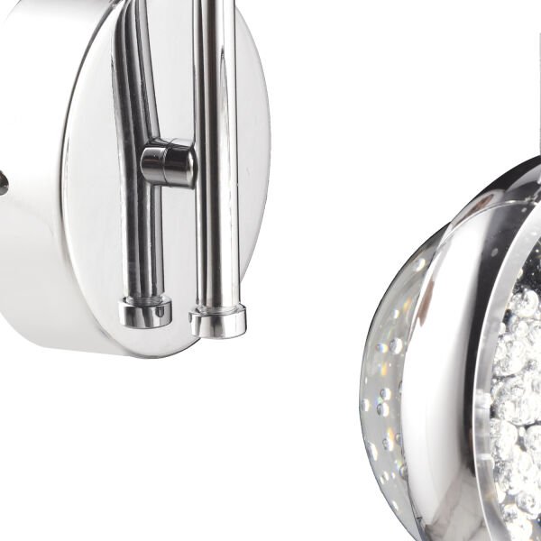 Eldon Modern Krom 3 Renkli 5 Watt Tasarım Salon Koridor Ledli Salon Aplik