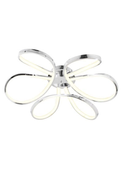 Chalda Krom Plafonyer Modern Salon Led Avize