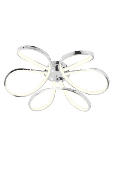 Chalda Krom Plafonyer Modern Salon Led Avize