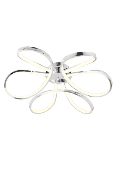 Chalda Krom Plafonyer Modern Salon Led Avize
