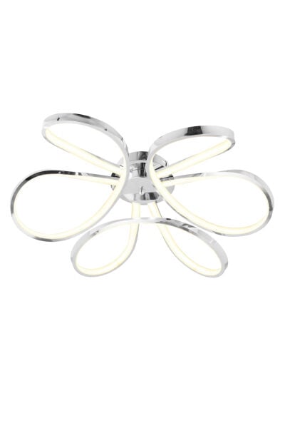 Chalda Krom Plafonyer Modern Salon Led Avize