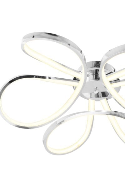 Chalda Krom Plafonyer Modern Salon Led Avize