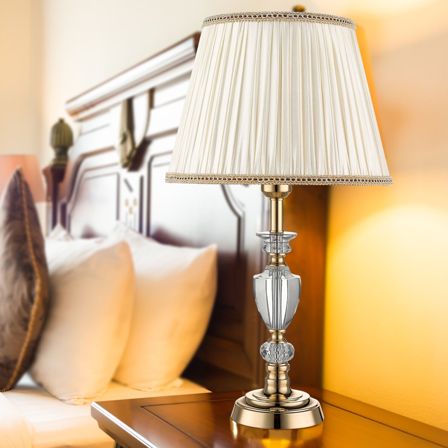 KONTES TEKLİ GOLD ABAJUR