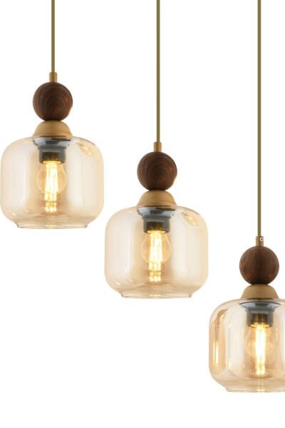 Dawson 5'li Sıralı Bohem Modern Sarkıt Salon Avize