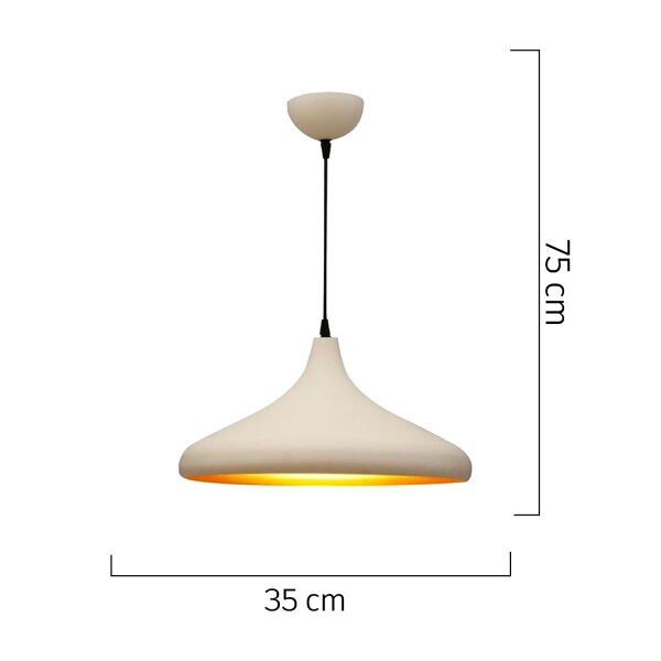 Pera Beyaz 2Li Modern Retro Sarkıt Mutfak Salon Avize-Sarkıt Seti