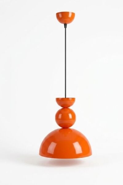 Luther Turuncu Sarkıt Pinterest Model Bohem Retro Sarkıt Renkli Avize