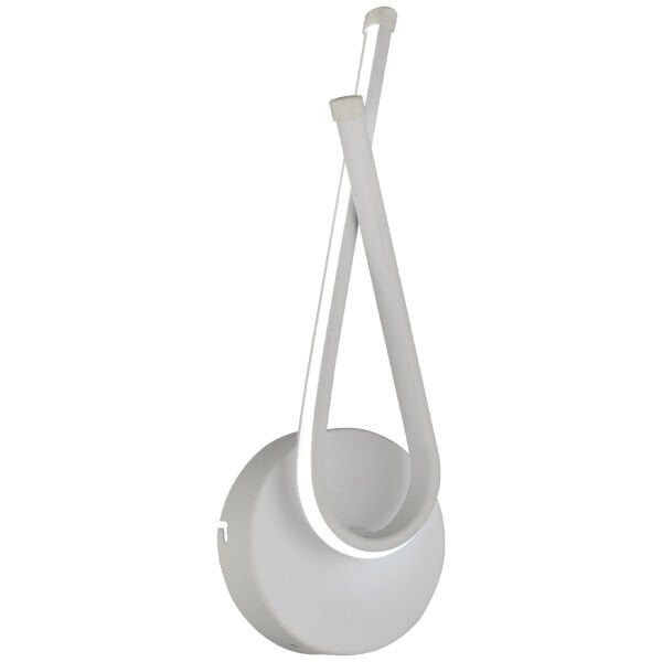 Pedra Beyaz 20 Watt Duvar Lambası Modern Tasarım Salon Led Aplik