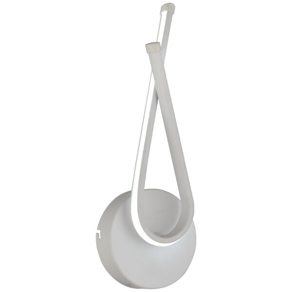 Pedra Beyaz 20 Watt Duvar Lambası Modern Tasarım Salon Led Aplik