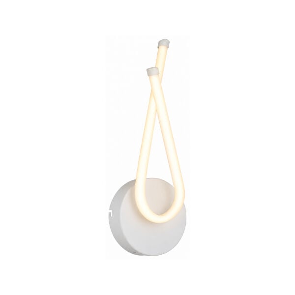 Pedra Beyaz 20 Watt Duvar Lambası Modern Tasarım Salon Led Aplik