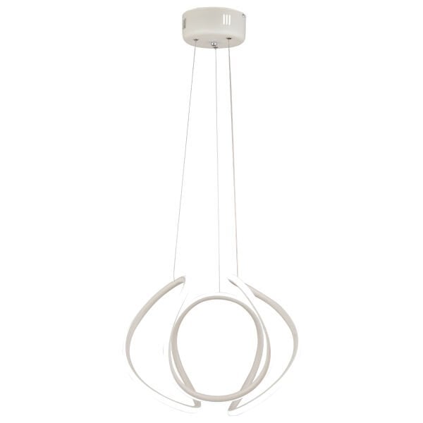 Pietra Beyaz Sarkıt 56 Watt Sarkıt 3 Renkli Ledli Modern Mutfak Banyo Led Salon Sarkıt Avize