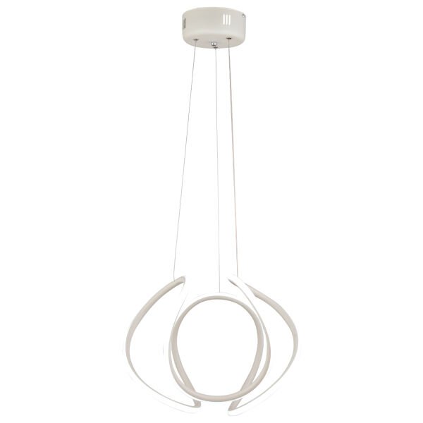 Pietra Beyaz Sarkıt 56 Watt Sarkıt 3 Renkli Ledli Modern Mutfak Banyo Led Salon Sarkıt Avize