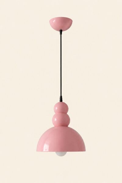 Nick Pembe Renkli Modern Çocuk Odası, Salon Sarkıt Avize