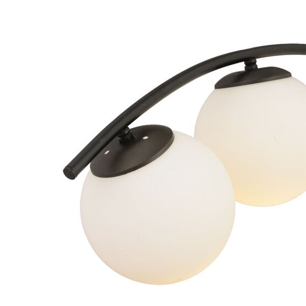 Fralde 5Li Siyah Modern Mutfak Cafe Restoran için Uygun Retro Salon Avize