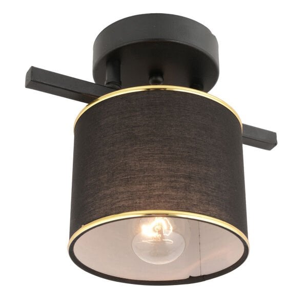 Selina Tekli Siyah Modern Plafonyer Genç Odası Mutfak Yatak Odası Avize