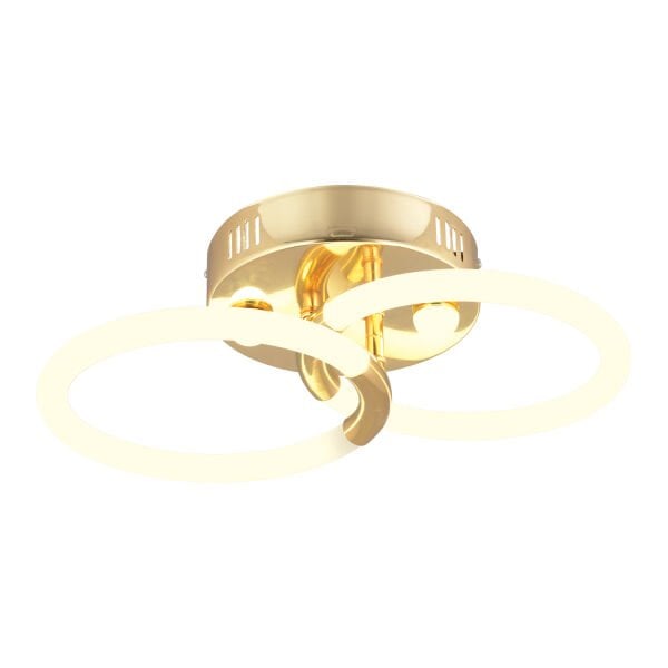 Honos 2'li Gold 32 Watt Ledli Modern Koridor, Yatak Odası Salon Plafonyer Led Avize