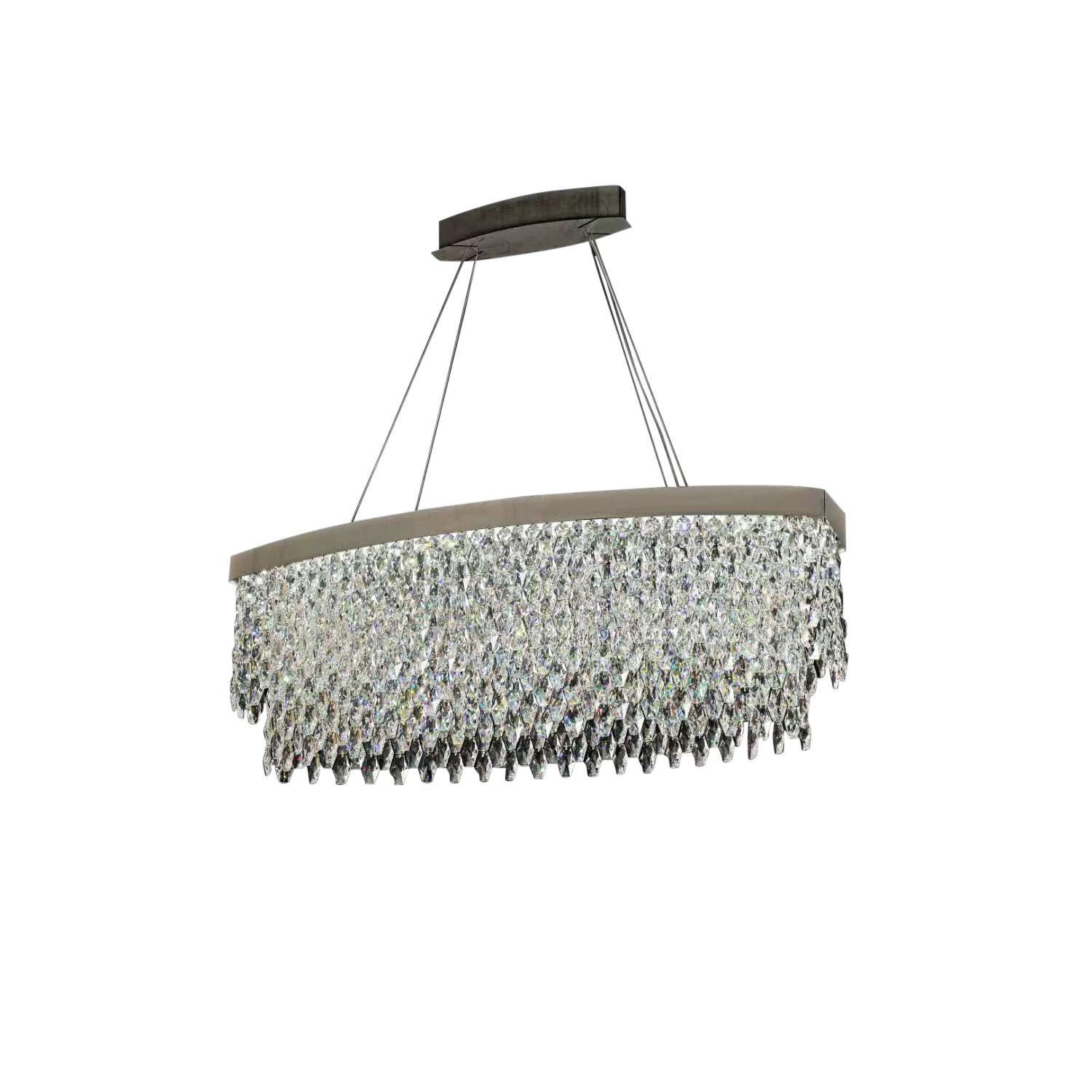 CARLES 100LÜK 85 WATT YEMEK MASA ÜSTÜ KRİSTAL LED AVİZE