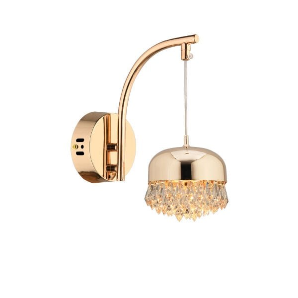 GEMMA GOLD  7 WATT TEKLİ LED APLİK