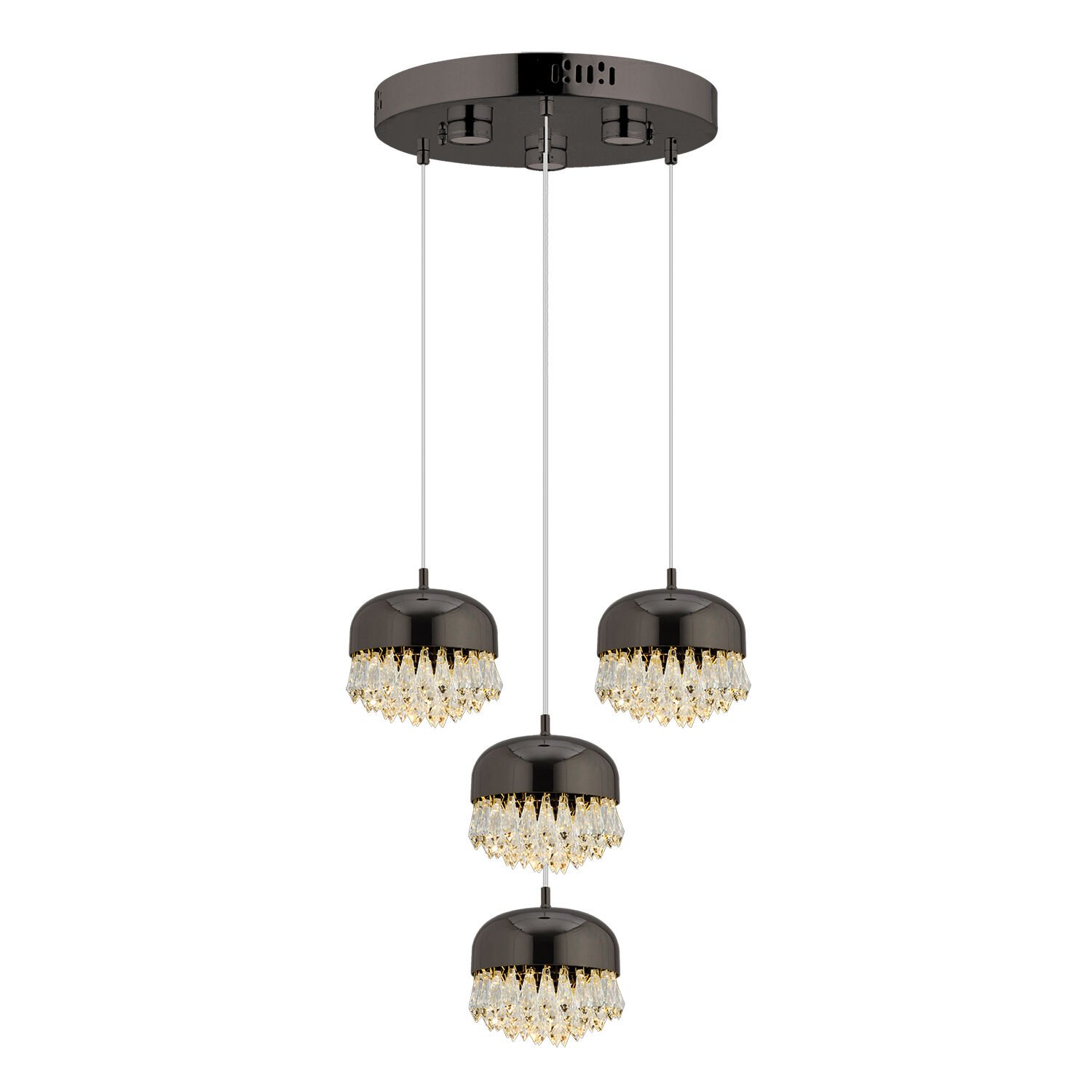GEMMA PLATİN 4LÜ  43 WATT LED AVİZE