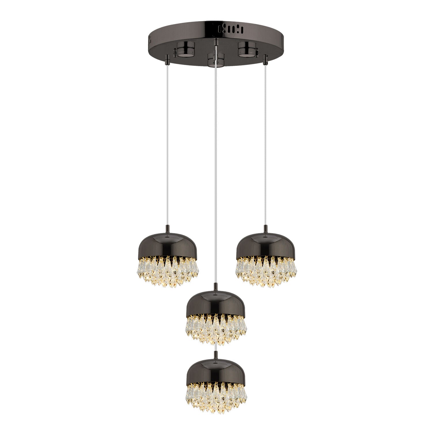GEMMA PLATİN 4LÜ  43 WATT LED AVİZE