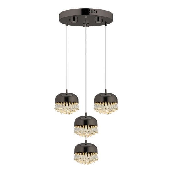 GEMMA PLATİN 4LÜ  43 WATT LED AVİZE