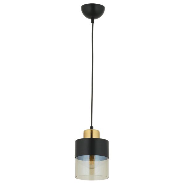 Boris Tekli Siyah Gold Modern Retro Sarkıt Mutfak Salon Sarkıt Avize