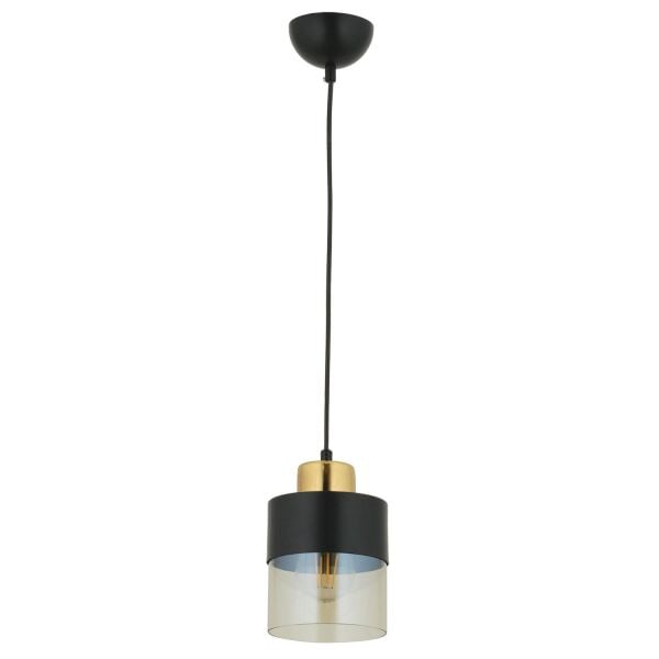 Boris Tekli Siyah Gold Modern Retro Sarkıt Mutfak Salon Sarkıt Avize