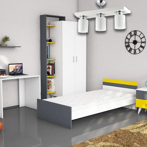 Kiaria 3Lü Modern Plafonyer Genç Odası MutfakYatak Odası Avize