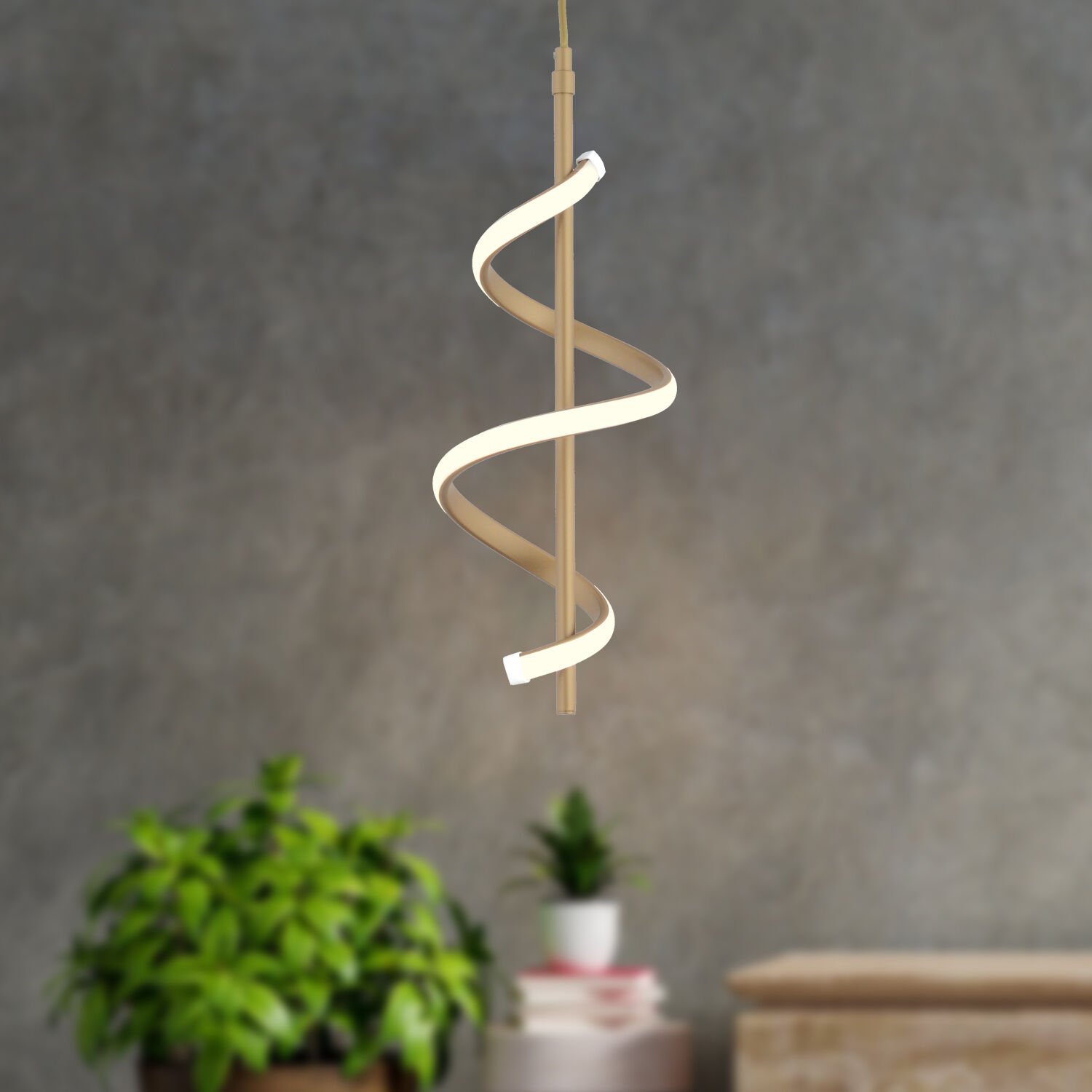 Leatrice Tekli Eskitme 3 Renkli 20 Watt Ledli Modern Oturma Odası, Koridor, Salon Led Avize