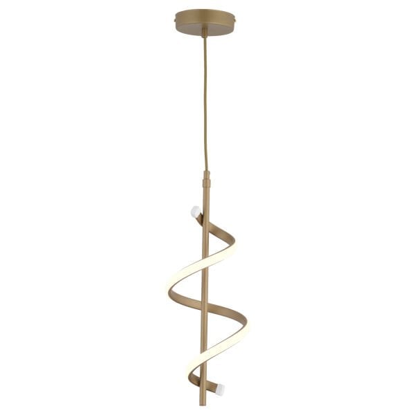 Leatrice Tekli Eskitme 3 Renkli 20 Watt Ledli Modern Oturma Odası, Koridor, Salon Led Avize