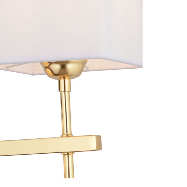 Rory Tekli Beyaz Şapkalı Gold Duvar Lambası Yatak Odası-yatak Başı-banyo Için Modern Aplik