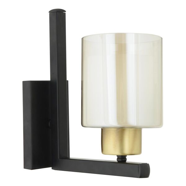 Tisse Eskitme Siyah Duvar Lambası Yatak Odası-Yatak Başı-Salon İçin Aplik