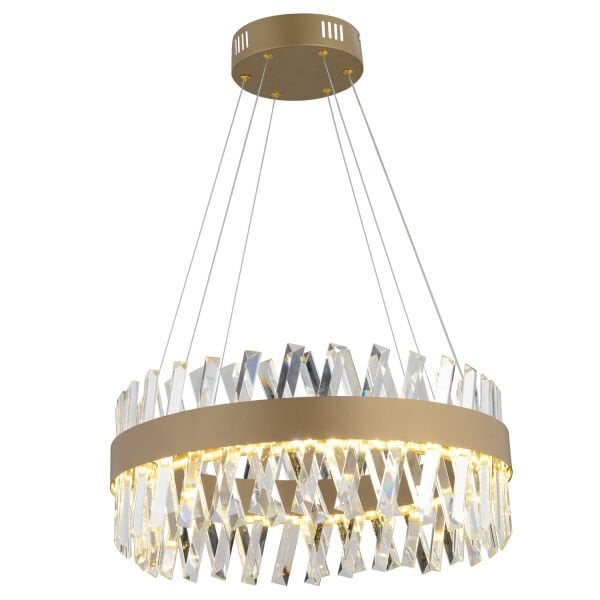 Brampton 50'Lik Eskitme 3 Renkli 94 Watt Ledli Yemek Masası Üstü, Oturma Odası, Salon Avize