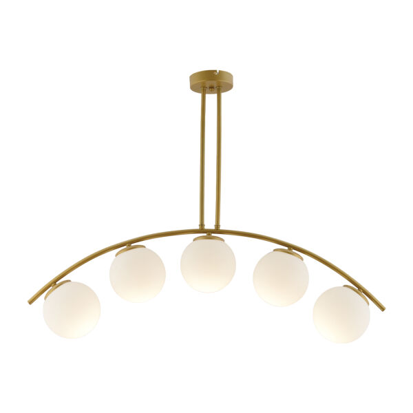 Fralde 5 Li Gold Modern Mutfak Cafe Restoran için Uygun Retro Salon Avize