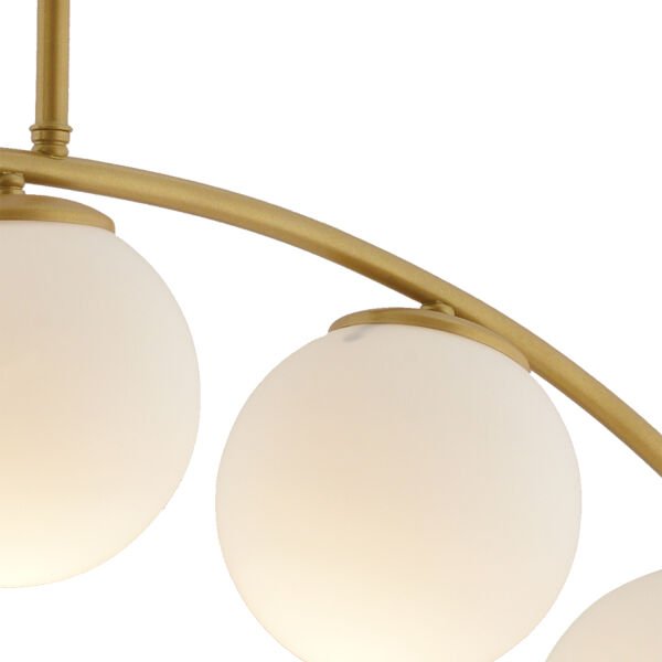 Fralde 5 Li Gold Modern Mutfak Cafe Restoran için Uygun Retro Salon Avize