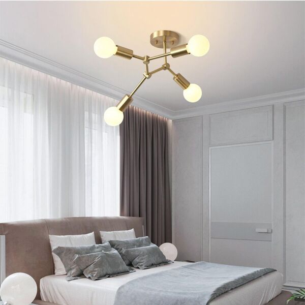 Akrobat 4 L Ü Modern Genç Odası Mutfak Salon Avize