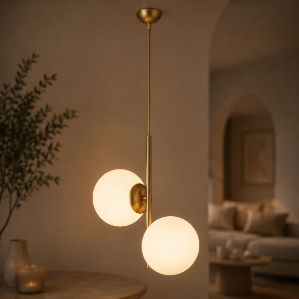 Malibu 2 Li Eskitme Modern Genç Odası Mutfak Salon Avize