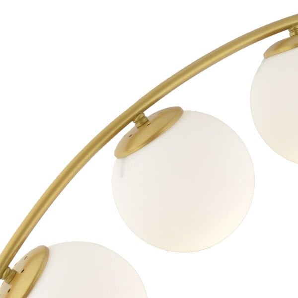 Fralde 7 Li Gold Modern Mutfak Cafe Restoran için Uygun Retro Salon Avize