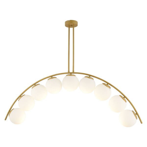 Fralde 9 Lu Gold Modern Mutfak Cafe Restoran için Uygun Retro Salon Avize