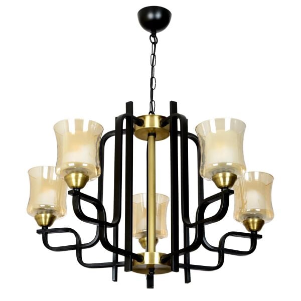 Alaska 5Li Modern Genç Odası Retro Salon Avize