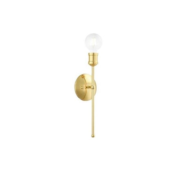 Colar Tekli Gold Duvar Lambası Yatak Odası-Yatak Başı-Banyo İçin Modern Aplik