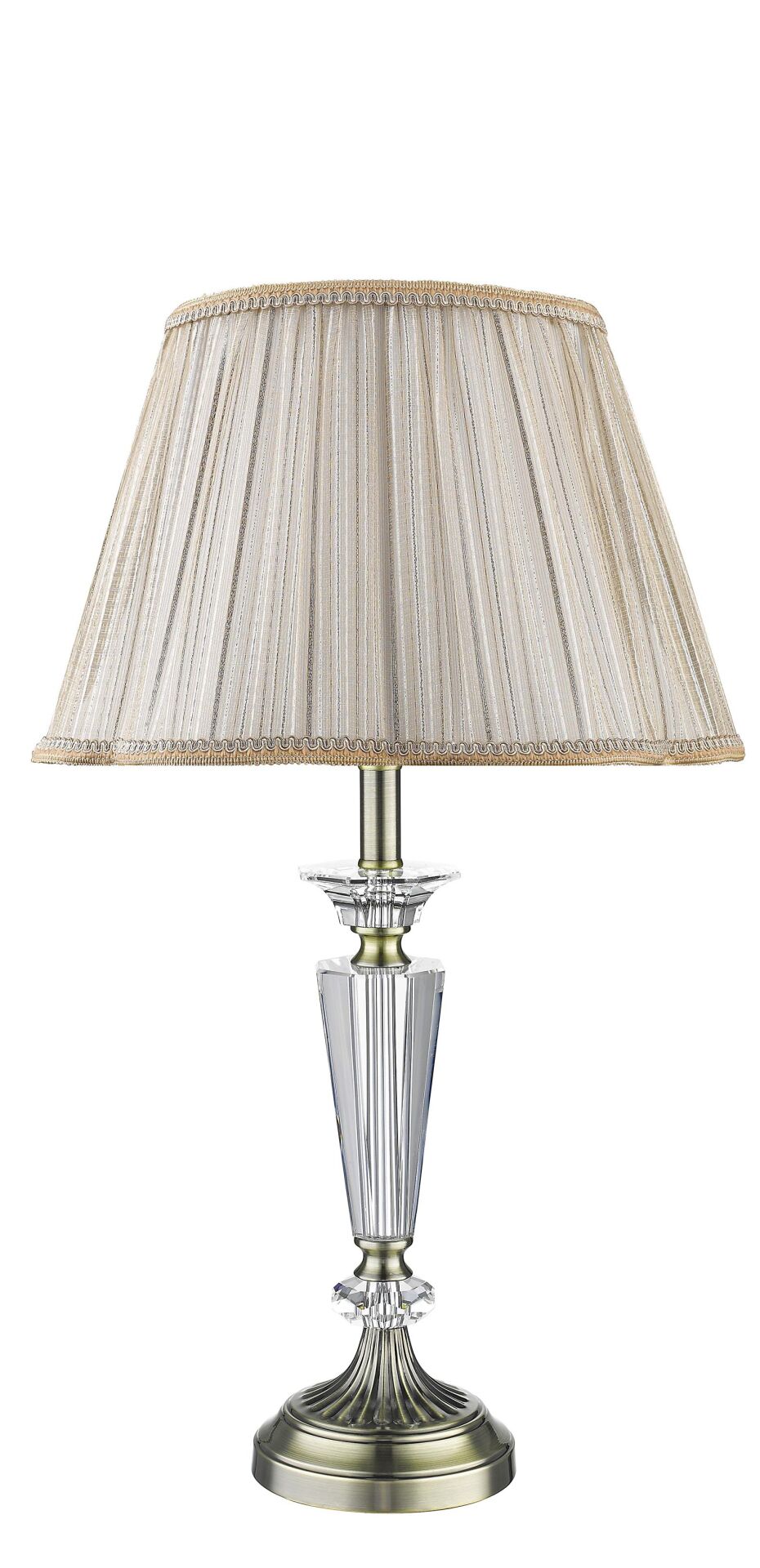 Baron Eskitme Kristal Taşlı Modern Salon Yatak Odası Abajur