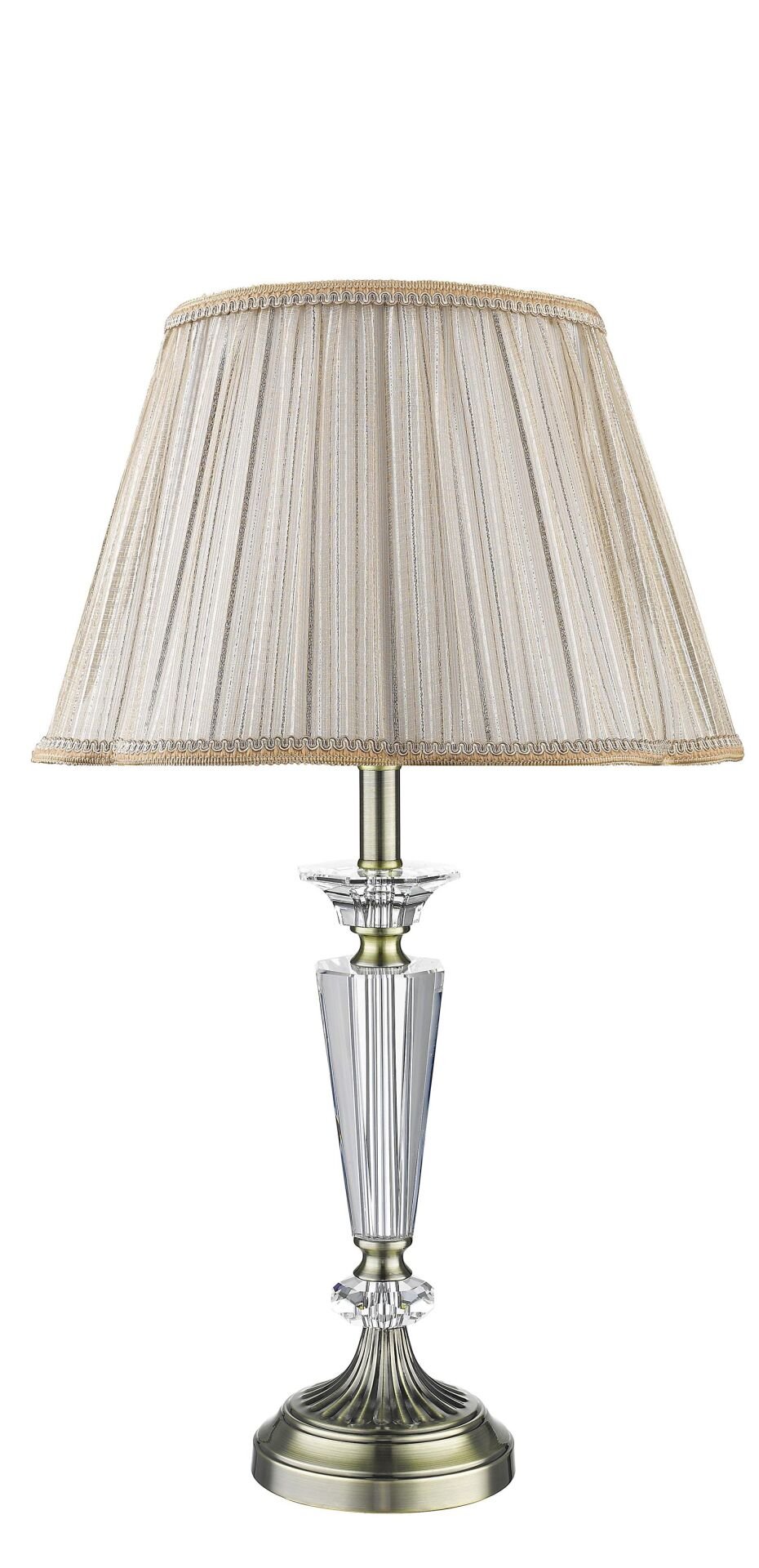 Baron Eskitme Kristal Taşlı Modern Salon Yatak Odası Abajur