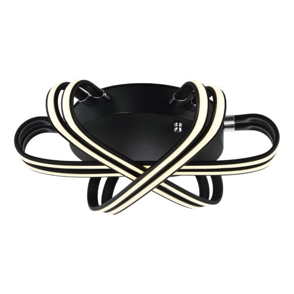 Ares 6'Lı Siyah 84 Watt Sarkıt Ledli Modern Mutfak Banyo Led Salon Plafonyer Avize