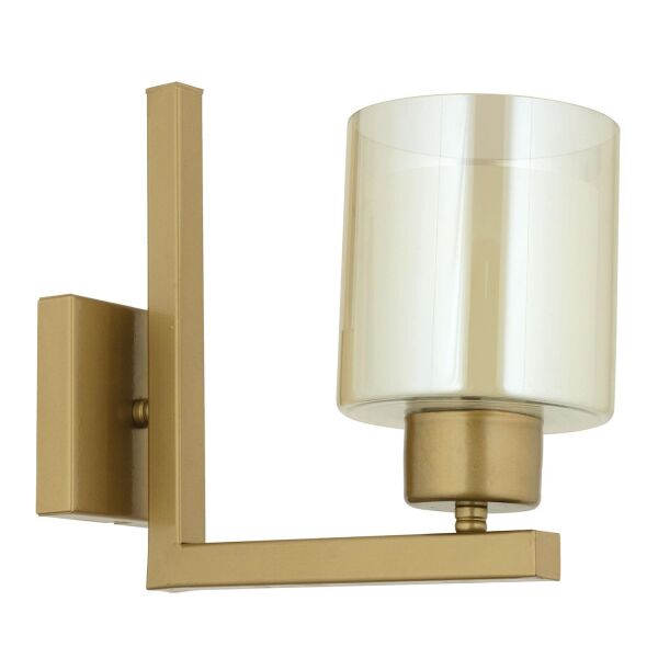 Tisse Eskitme Boyalı Çift Camlı Duvar Lambası Yatak Odası-Yatak Başı-Banyo İçin Modern Aplik