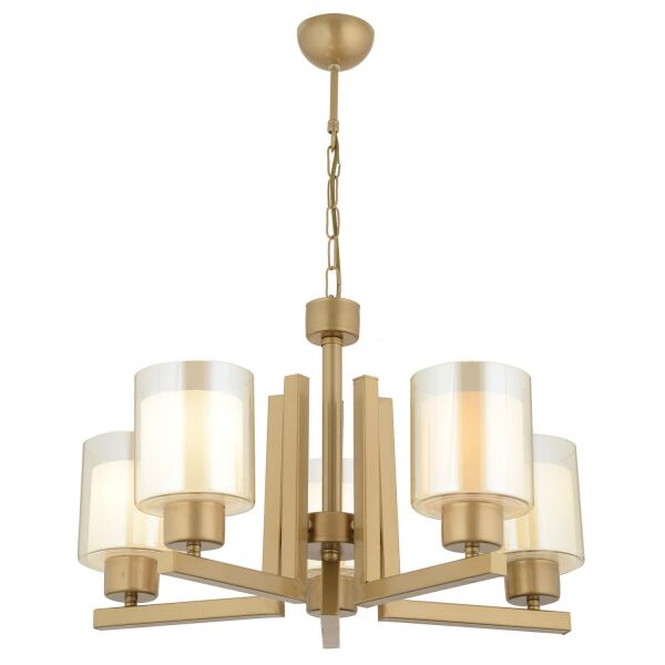 Tisse 5 Li Eskitme Boyalı Çift Camlı Modern Genç Odası Yatak Odası Salon Avize