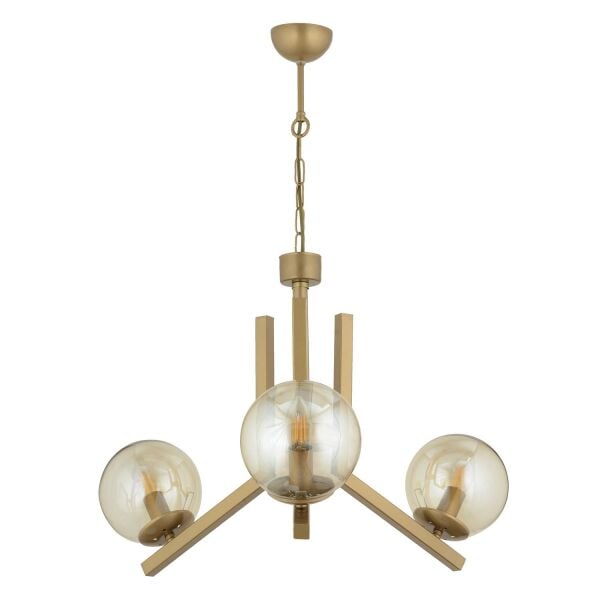 Mikel 3 Lü Komple Eskitme Boyalı Bal Camlı Modern Genç Odası Yatak Odası Salon Avize