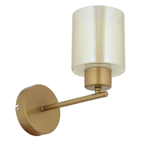 Lima Eskitme Bal Çift Cam Duvar Lambası Yatak Odası-Yatak Başı-Banyo İçin Modern Aplik